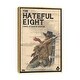 preview thumbnail 4 of 7, iCanvas "Hateful Eight" by Ads Libitum Framed Gold - 26x18