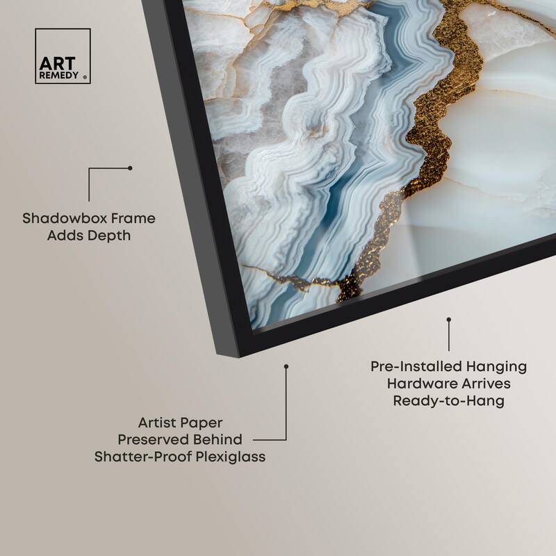 Denim Dreams II Shadowbox by Art Remedy