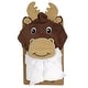 preview thumbnail 3 of 12, Hooded Bath Towel for Baby and Toddlers - N/A Brown