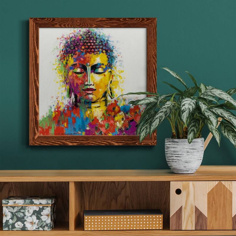 Buddha-Premium Framed Canvas - Ready to Hang