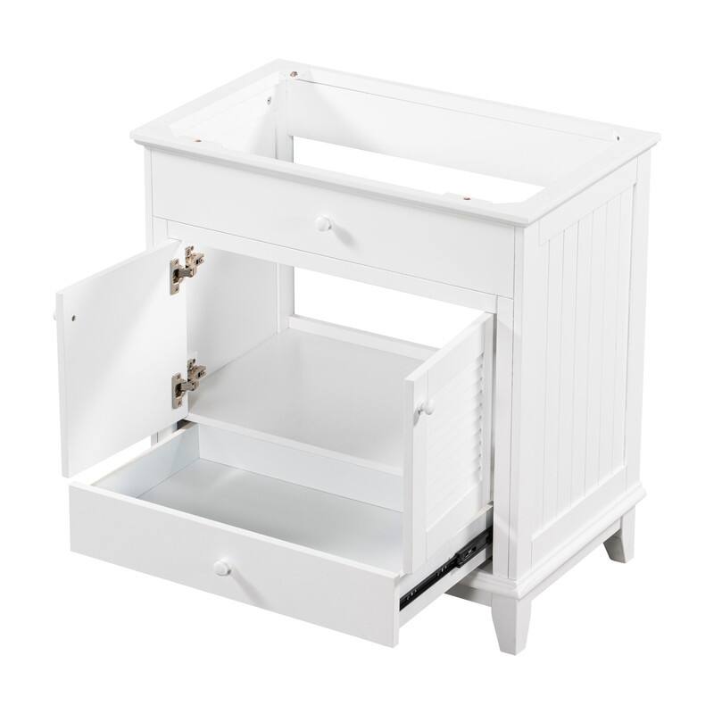 30" Bathroom Vanity with Sink,Two Doors and One Drawer