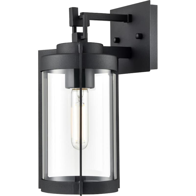 Millennium Lighting 91501 Ellway 13" Tall Outdoor Wall Sconce with - Textured Black