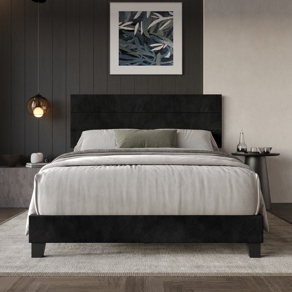Clayfell Vallejo Upholstered Panel Bed