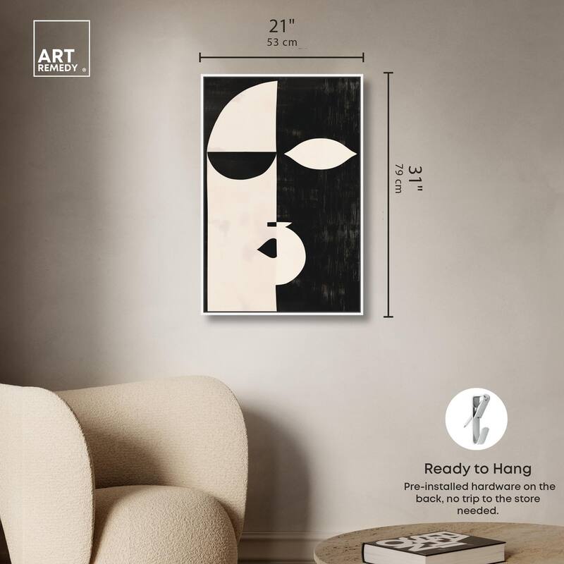 Divided Self I Canvas by Art Remedy