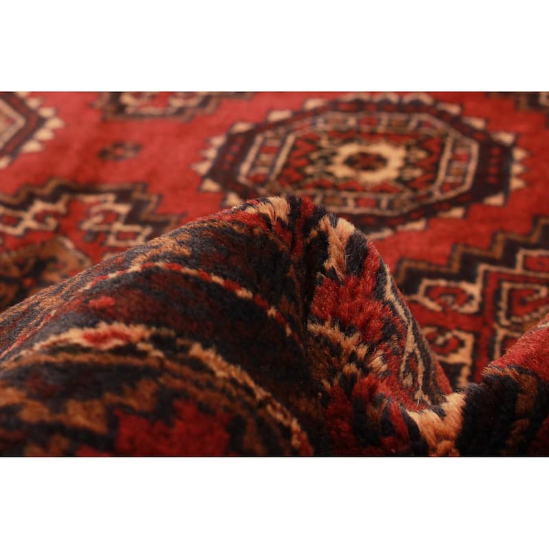 Teimani Red Rug 3'2" x 4'11" - 3'2 x 4'11
