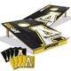 preview thumbnail 1 of 5, Appalachian State Mountaineers NCAA Tailgate Cornhole Board Set Include Carrying Case