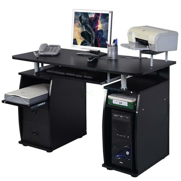 45 inch desk with storage sale