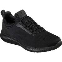 Skechers Men's Work Relaxed Fit Cessnock Slip Resistant Shoe Black
