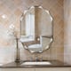 Single Beveled Edge Bath Wall Vanity Mirror