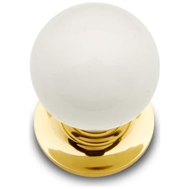 RK International CK-30-BALL-LG Porcelain 1" Round Ball Classic Cabinet
