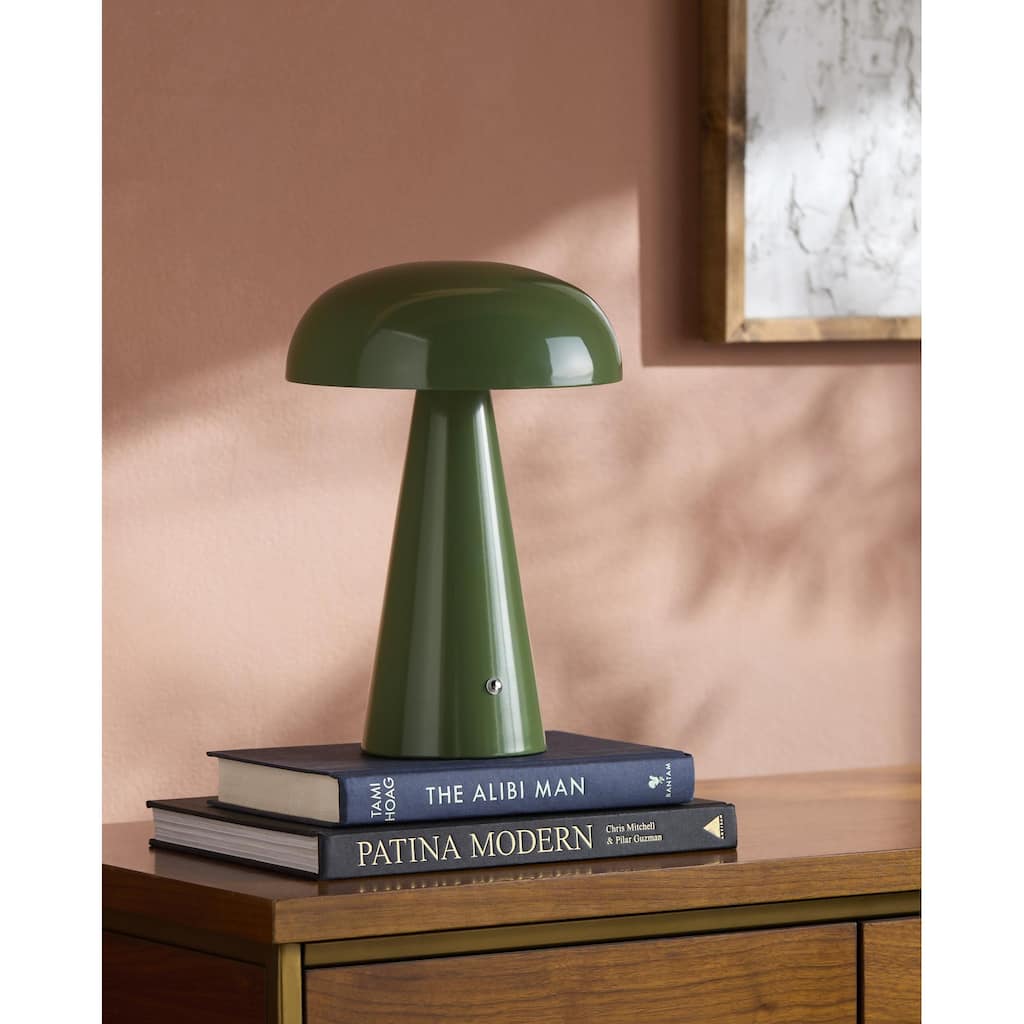 Livabliss Umbra Modern Accent Table Lamp - 12"H x 8"W x 8"D