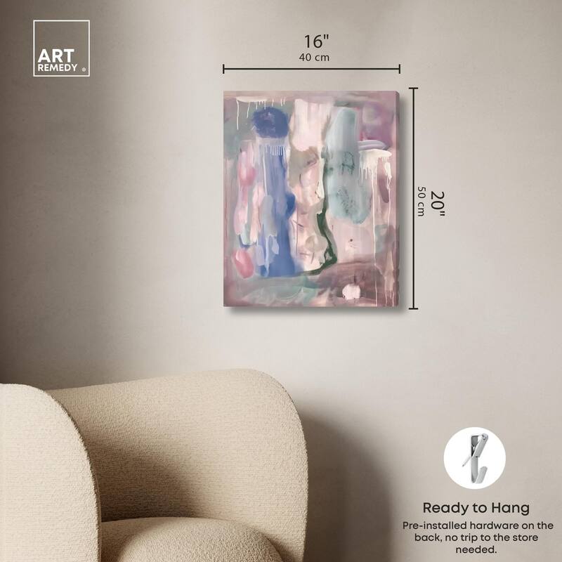 Silk and Satin II Canvas by Art Remedy, Gallery Wrapped