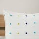 preview thumbnail 27 of 50, Intelligent Design Kids Ensley Pom Pom Cotton Jacquard Quilt Set with Throw Pillows