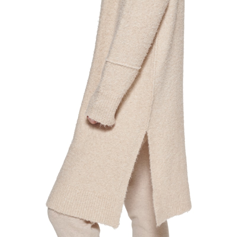 DKNY Oversized Boucle Cardigan - Oatmeal - M/L
