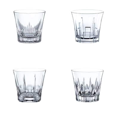 Nachtmann Set of 4 Classix Double Old Fashioned Glasses - 11 oz.