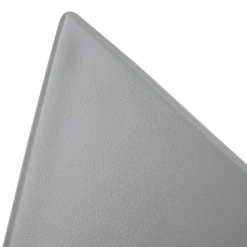 Randolph Modern Indoor Lightweight Side Table with Triangular Curved Design Accent End Table for Home Living Room or Bedroom