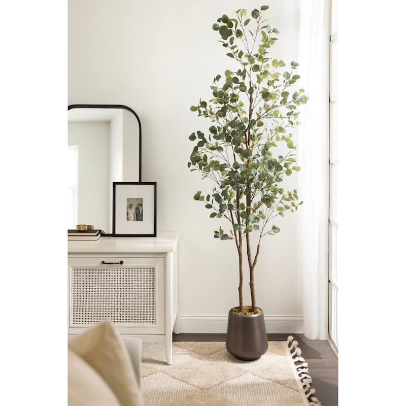 Kate and Laurel Portell Metal Planter