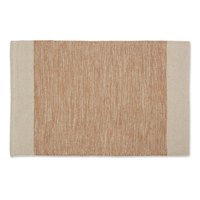 DII Stone Dobby Stripe Hand-Loomed Rug 2ft 6inx6 Ft - 36.0 In. L X 24.0 In. W X 0.2 In. H