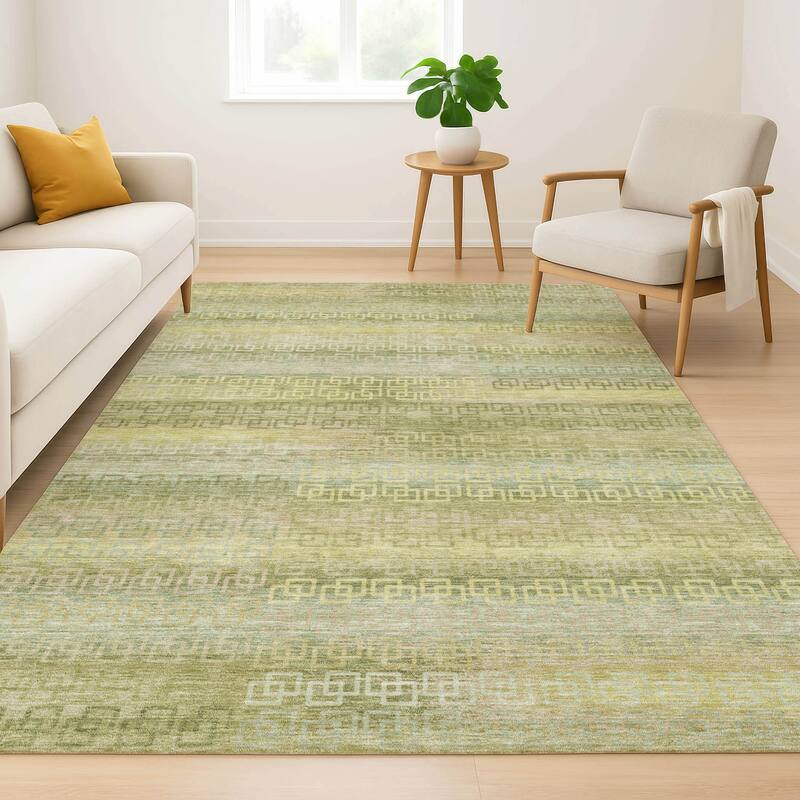 Premium Washable Super Soft Modern Stripe Mayfield Rug