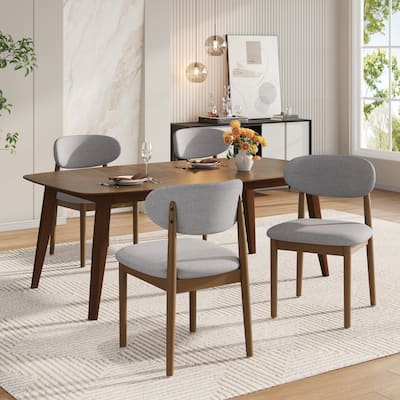 Christopher Knight Home - Liora Upholstered Dining Chair Set with Matching Table for Modern Dining Spaces