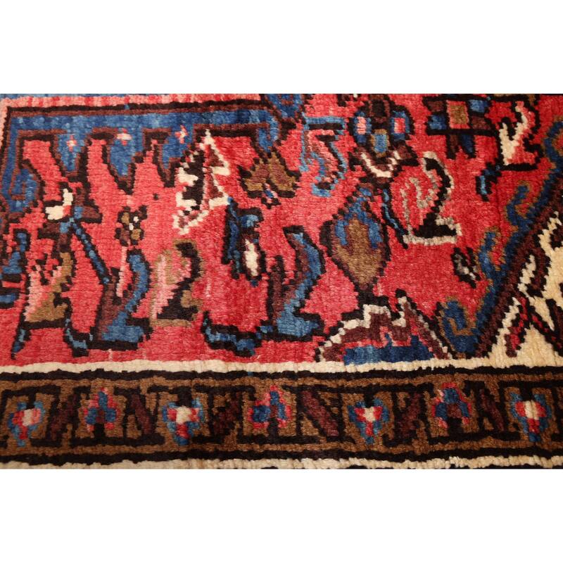 ECARPETGALLERY Hand-knotted Sarabi Light Red Wool Rug - 7'3 x 9'4