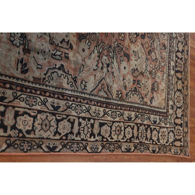 Mahal Persian Antique Area Rug Handmade Wool Carpet - 7'5"x 10'7"