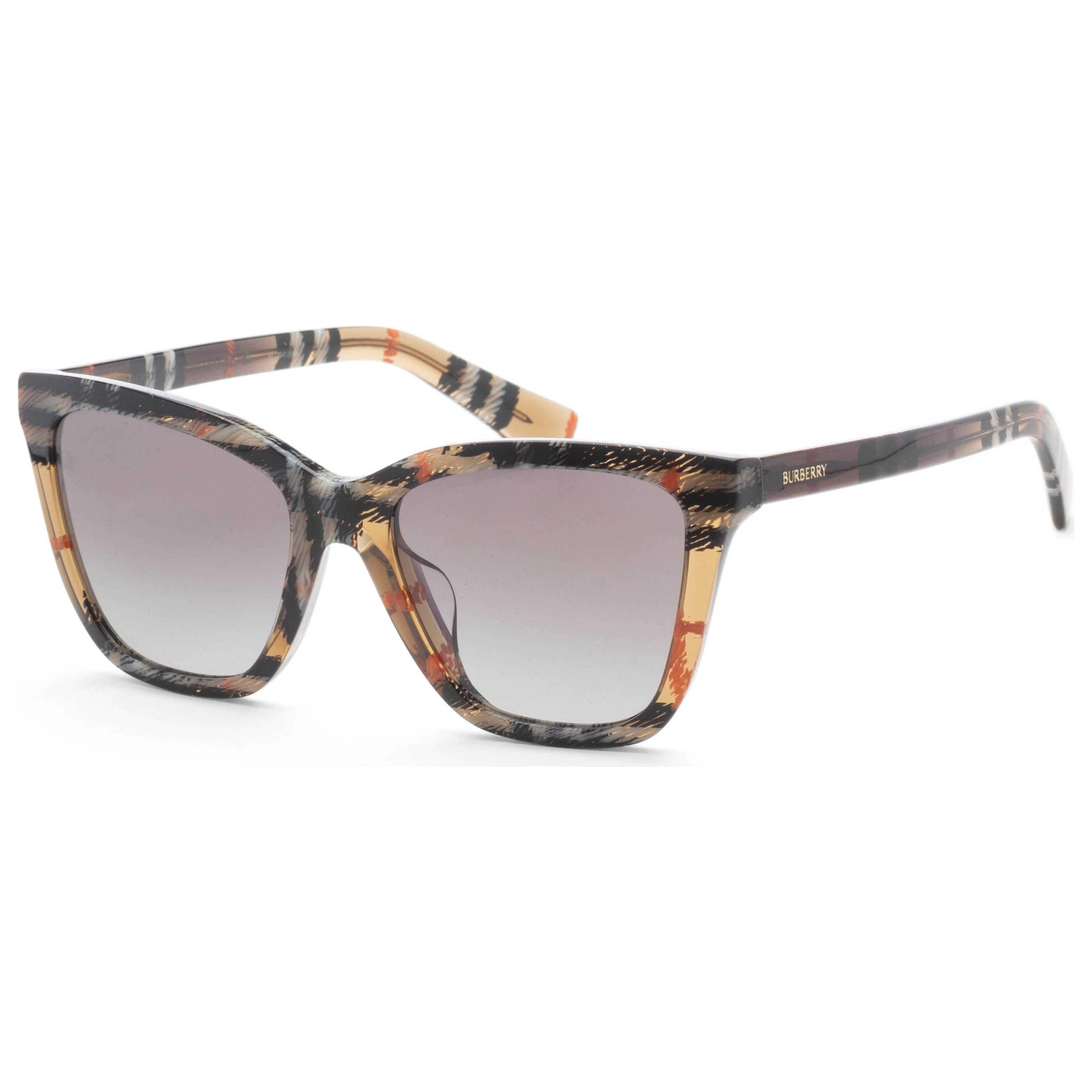 Burberry Women's 54mm Checker Brown Gradient Sunglasses BE4470F-420211-54