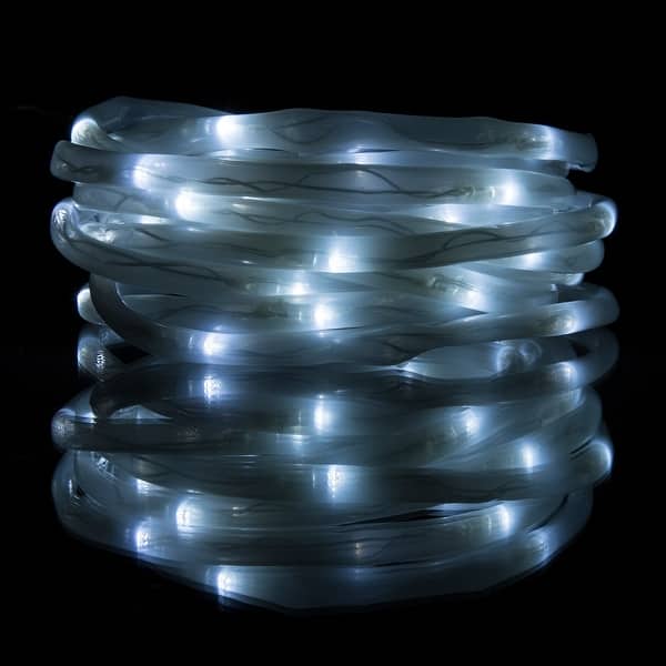 slide 2 of 11, Pure Garden 23 foot Solar Powered LED Rope Lights