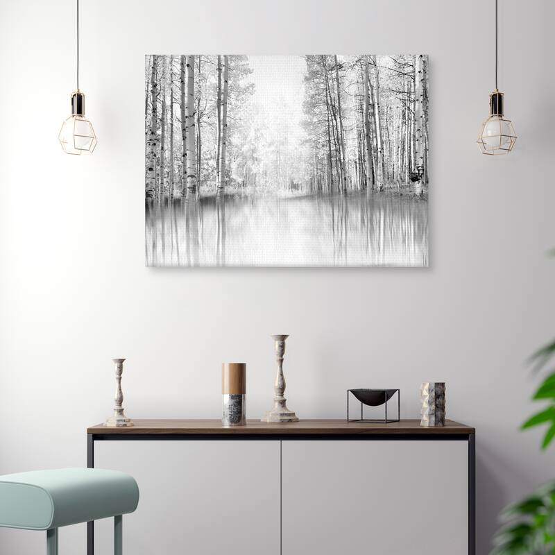 Aspen Reflection by Danita Delimont Canvas Art Print