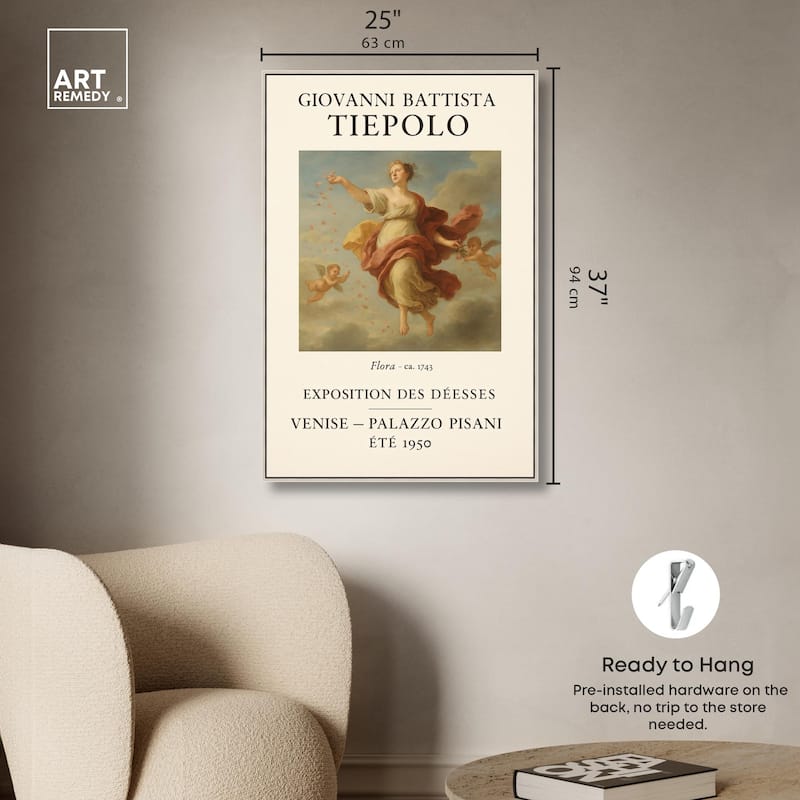 Goddess of Spring Canvas by Art Remedy