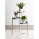preview thumbnail 8 of 22, Kate and Laurel Finn Metal 3-tier Modern Plant Stand - 16x21x30