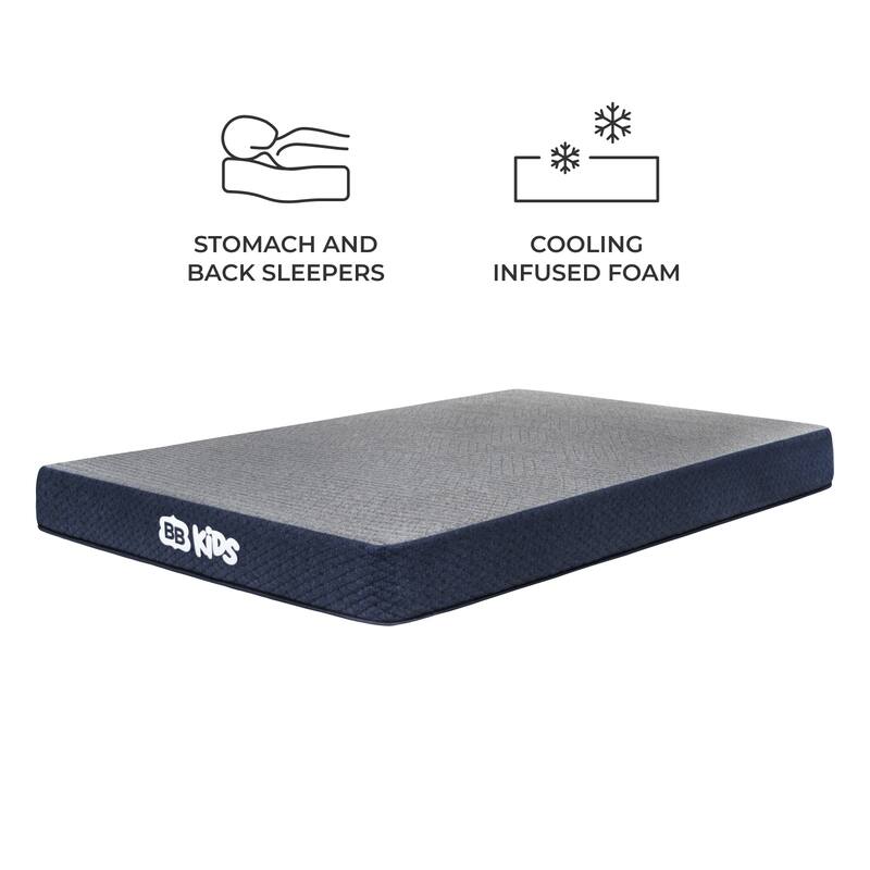 Brooklyn Bedding Kids Mattress with Stain Protection