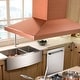preview thumbnail 9 of 9, ZLINE 36" Courchevel Farmhouse Apron Mount Double Bowl Scratch Resistant Stainless Steel Kitchen Sink with Bottom Grid