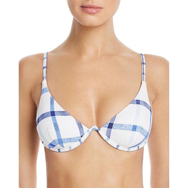 womens white swim top