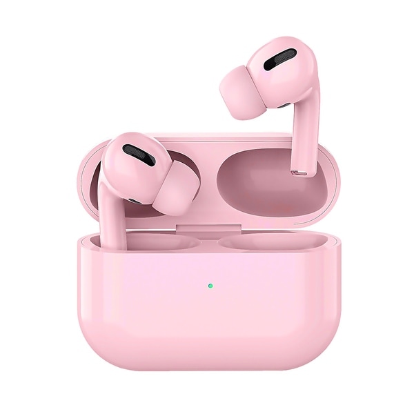 TWS Pro Sport Air EarBuds w/ Noise Cancellation, True Wireless Headphones & Charging Case, Pink. Opens flyout.