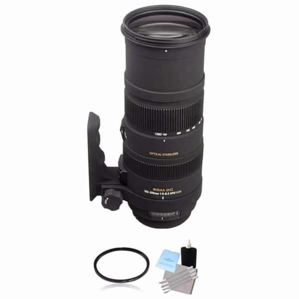Sigma 150 500mm F 5 6 3 Lens For Nikon F Lens Bundle Overstock