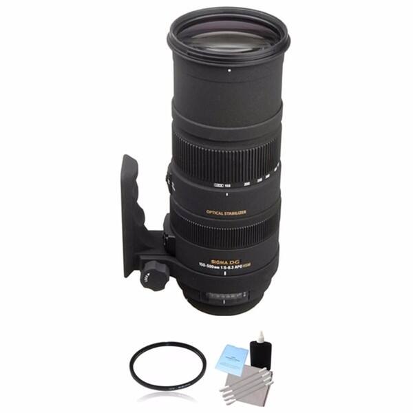 Sigma 150 500mm F 5 6 3 Lens For Nikon F Lens Bundle Overstock