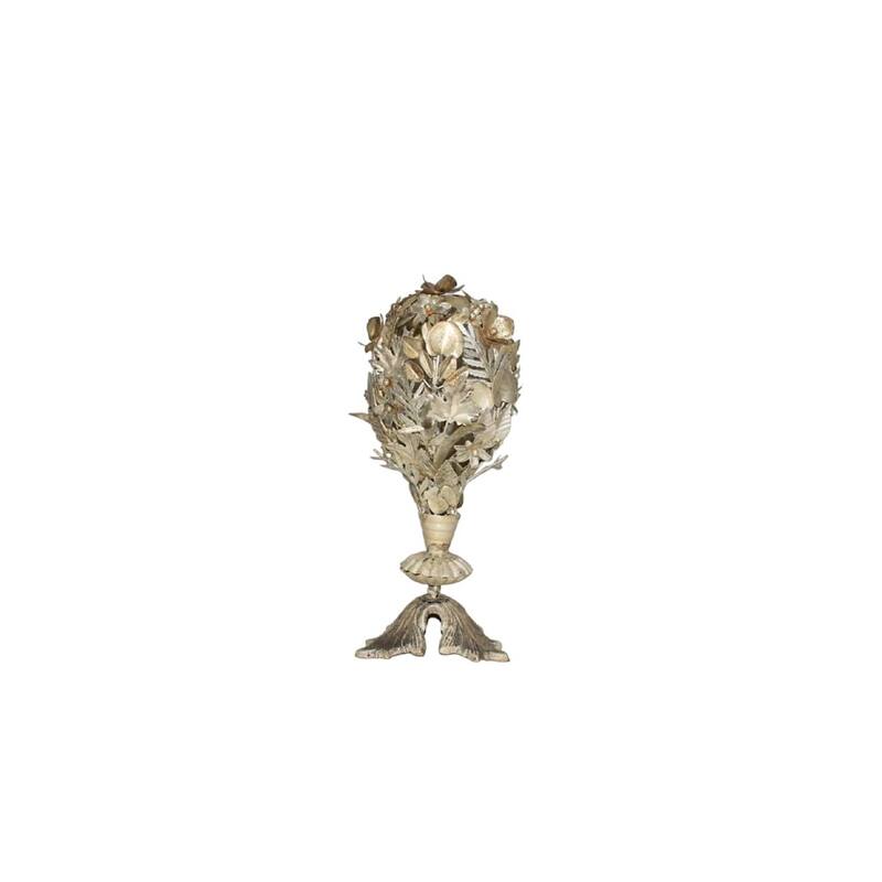 Decorative Objects Silver Gold Crackle- ST - SILVER GOLD CRACKLE - SILVER GOLD CRACKLE