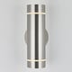 preview thumbnail 4 of 5, Artika C7 Outdoor Cylinder Wall Sconce Light Fixture, Stainless Steel