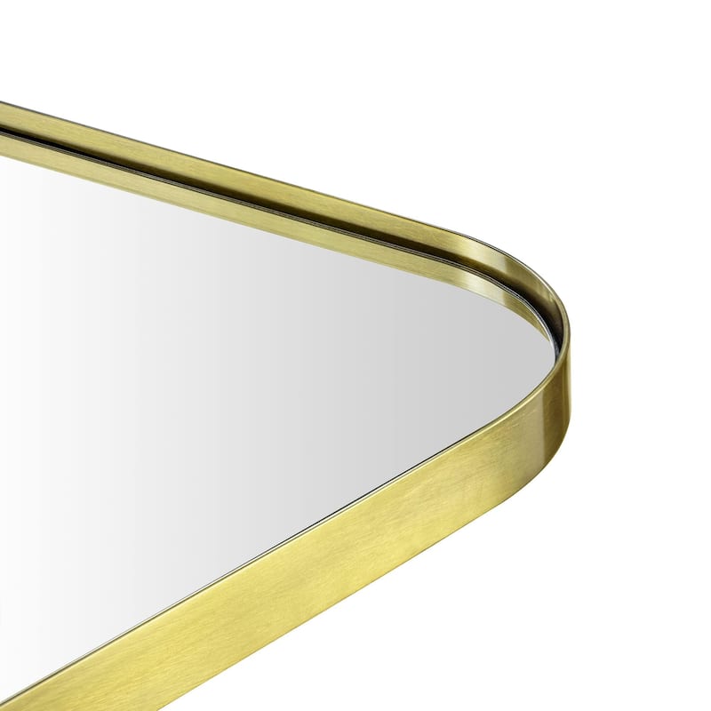 TEHOME Decole Arch Metal Wall Mirror