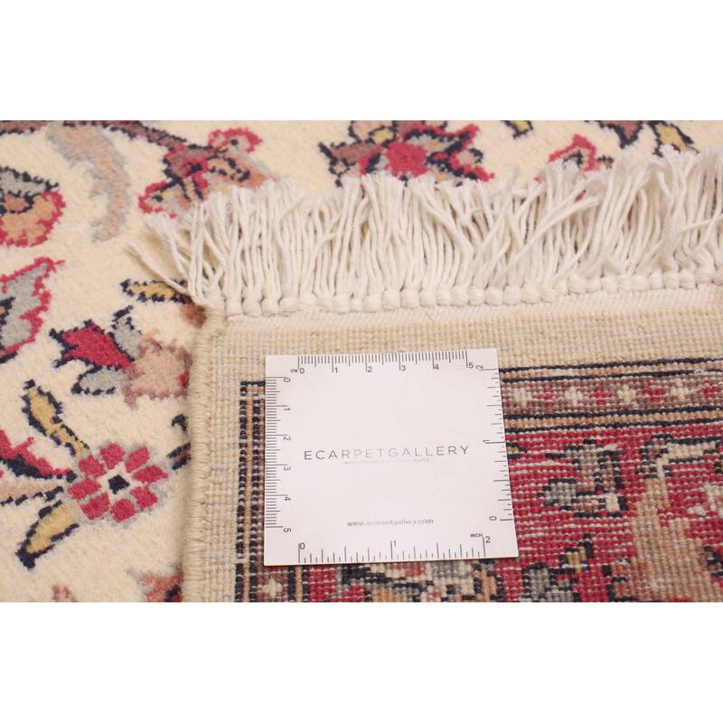 ECARPETGALLERY Hand-knotted Pako Persian 18 Of 20 Cream Wool Rug - 2'7 x 10'2