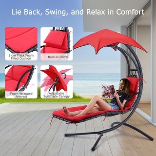 Indoor hammock hotsell swing with stand