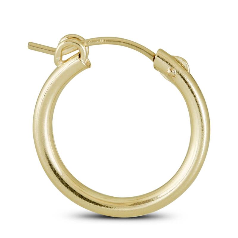 Marquee Jewels 14k Yellow Gold Filled Hoop Earrings (19 MM)