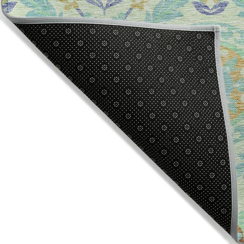 Machine Washable Indoor/ Outdoor Chantille Boho Suzani Rug