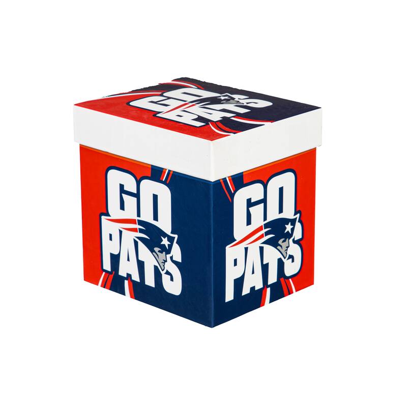 New England Patriots, 14 oz Ceramic Coffee Mug w/ Gift Box