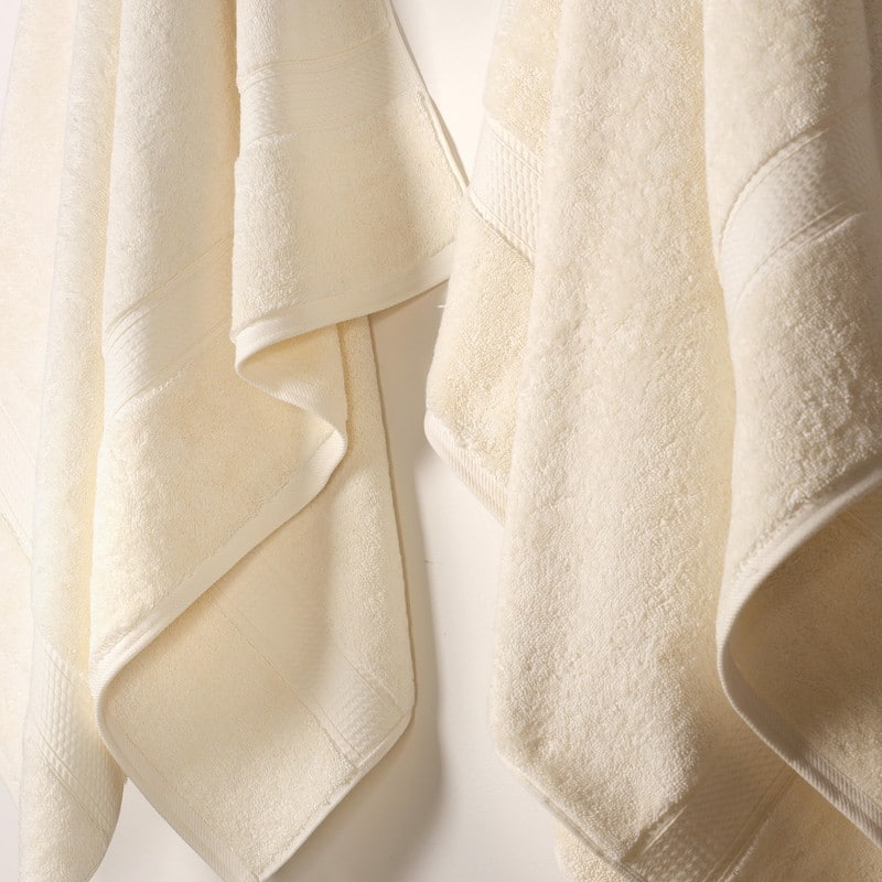 Superior Egyptian Cotton Pile Heavyweight Bath Towel Set of 2