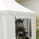 preview thumbnail 8 of 8, Outsunny 22 x 16 ft Party Tent, Wedding Tent with Sidewalls, Heavy Duty Event Tent with 2 Doors and 6 Windows
