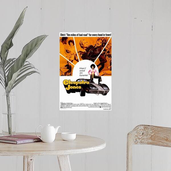 Shop Cleopatra Jones 1973 Poster Print Overstock 24133358
