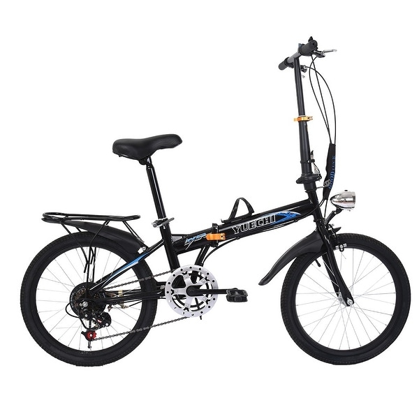 20in 7 Speed ​​City Folding Compact Suspension Bike Bicycle Urban Commuters ak 