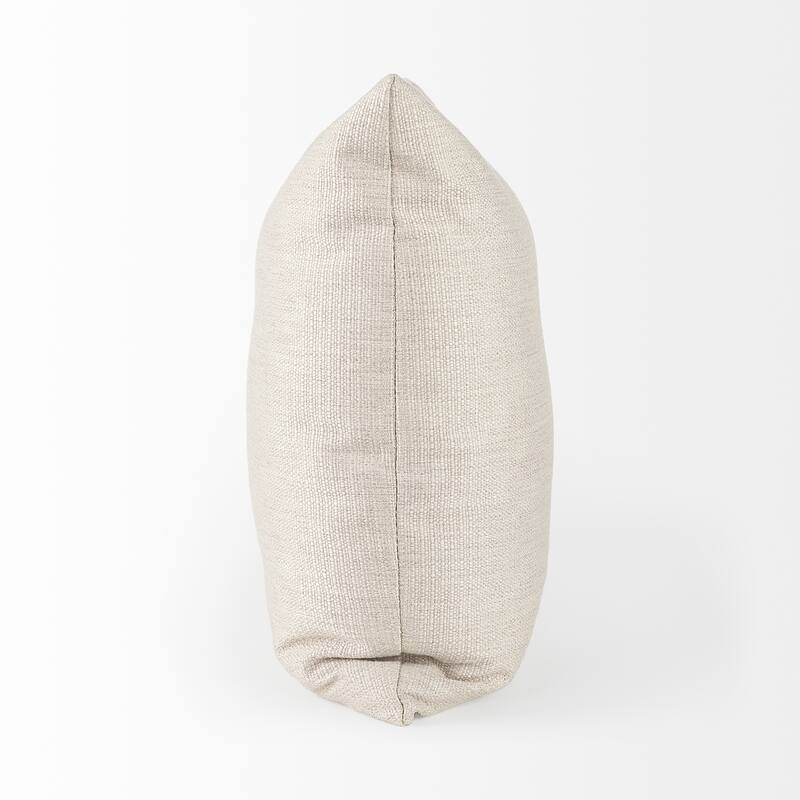 Valence Beige Arm Pillow Sectional Piece - 19.69 x0.43 x18.9